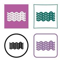 Magnetic Waves Vector Icon