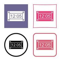 Unique Timer Vector Icon