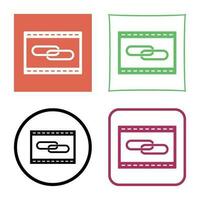 Unique Link Optimization Vector Icon