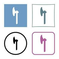 Unique Axe Vector Icon