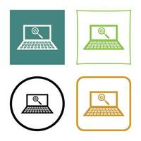 Unique Find on Internet Vector Icon