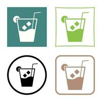 Unique Whiskey Sour Vector Icon