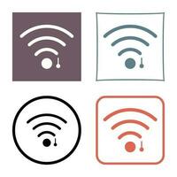 Unique WiFi Sign Vector Icon
