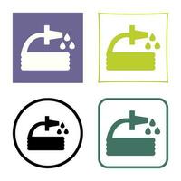 Unique Water Hose Vector Icon