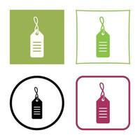 Unique Sale Tag Vector Icon