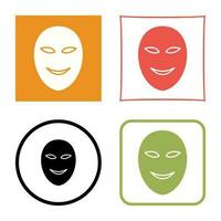 Ancient Face Mask Vector Icon