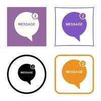 Message Bubbles Vector Icon