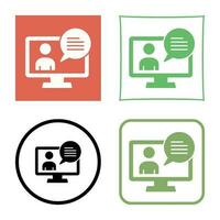 Conversation Vector Icon