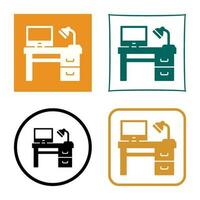 Desk Vector Icon