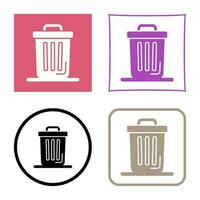 Trash Can Vector Icon