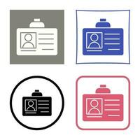 Id Card Vector Icon