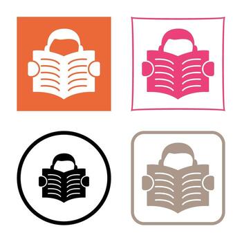 Reading Vector Icon
