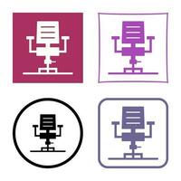 Desk Chair Vector Icon