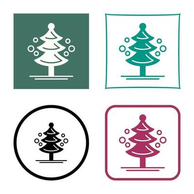 Pine Tree Vector Icon
