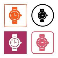 icono de vector de reloj de pulsera