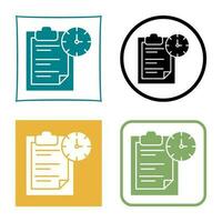 Task Management Vector Icon