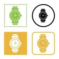 icono de vector de reloj de pulsera