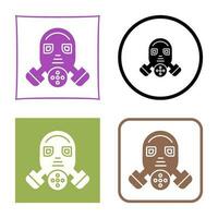 Gas Mask Vector Icon