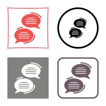Chat Vector Icon