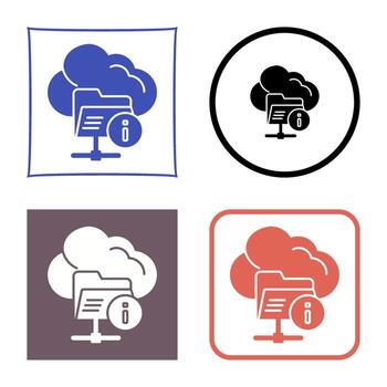 icono de vector de carpeta