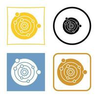 Solar System Vector Icon