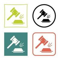 Gavel Vector Icon