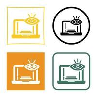 Monitoring Vector Icon