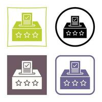 Ballot Vector Icon