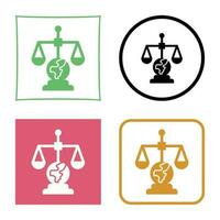 International Law Vector Icon