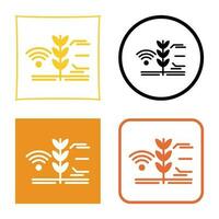 Smart Farm Vector Icon