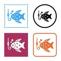 icono de vector de pesca