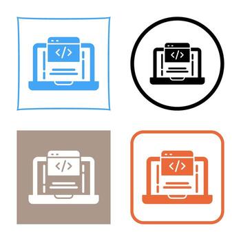 Coding Vector Icon