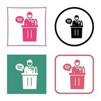 Debate Vector Icon