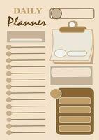 Planner  plan calendar.Flat search string Review task list RGB color icon. Analyzing data. Checklist. Research text. Search information. Isolated vector illustration.