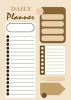 Planner  plan calendar.Flat search string Review task list RGB color icon. Analyzing data. Checklist. Research text. Search information. Isolated vector illustration.