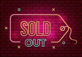 Sold Out Vector Illustration with Shopping Message or Special Offer  that Indicates the Product is Sold in Cartoon Hand Drawn Background Templates