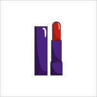Symbol of feminism Red Lipstick. Women's Rights Day. International Women's Day. White background photo