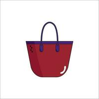 Symbol of feminism bag. Women's Rights Day. International Women's Day. White background photo