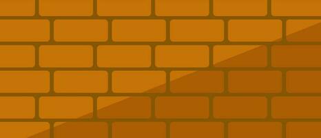 Banner background with yellow clay brick texture vector