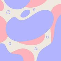 abstract pastel background banner poster template vector
