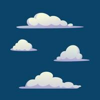 clouds premium vector illustration