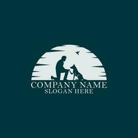 logo veterinary template vector