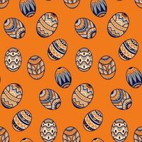 pattern Easter Eggs vector art