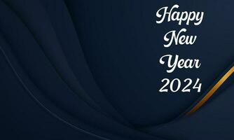 Print 2023 Happy New Year Background Design. free Vector