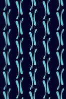 bstract blue pattern on a dark background. Vector illustration