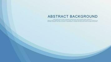 Abstract gradient light blue wavy for banner, brochure and website background. Vector illustration.