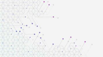 Modern technology lines and dots connection. Abstract geometric background for digital science and technology background design concept. Vector illustration.