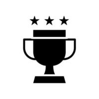 trophy icon vector icon trophy winner