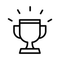 trophy icon vector icon trophy winner