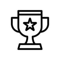 trophy icon vector icon trophy winner